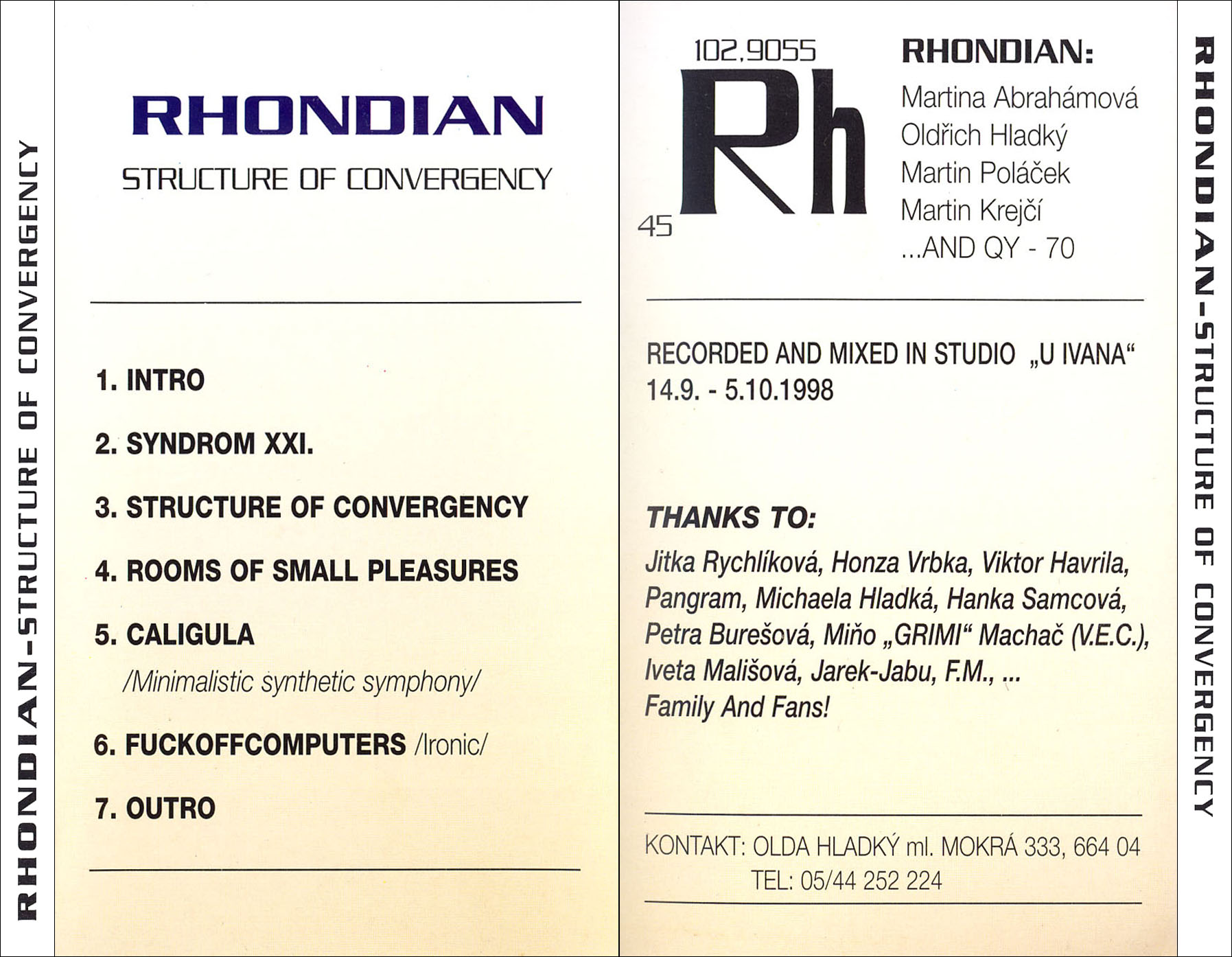 [Rhodian] Structure of convergency